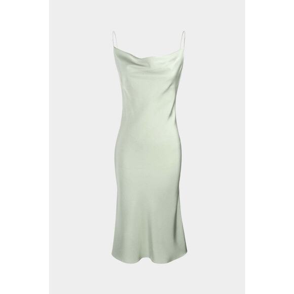 J.Ing Pistachio Green Midi Slip Dress - S - Honeydew - Picture 1 of 6